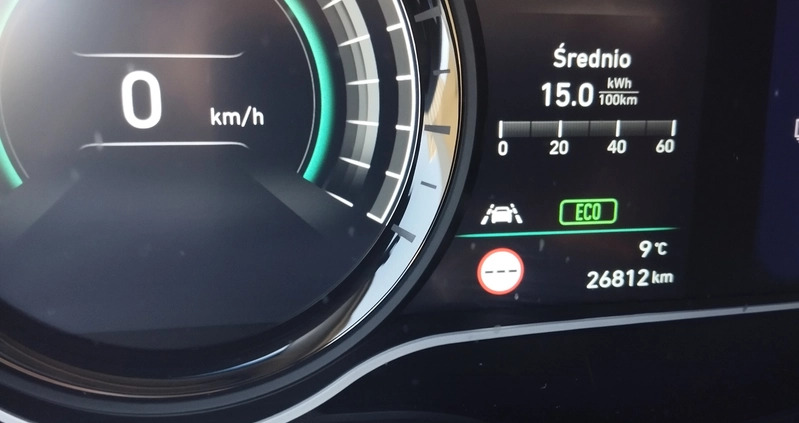 Hyundai Kona cena 108000 przebieg: 30001, rok produkcji 2021 z Wrocław małe 106
